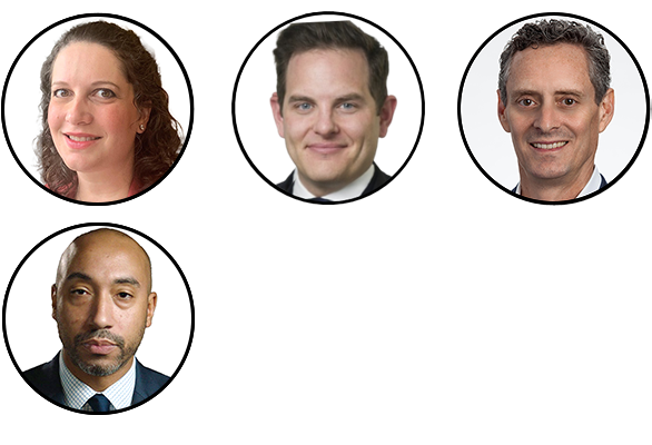 Blair Epstein, Max Gleischman, Ramiro Prudencio, and Shelley Stewart